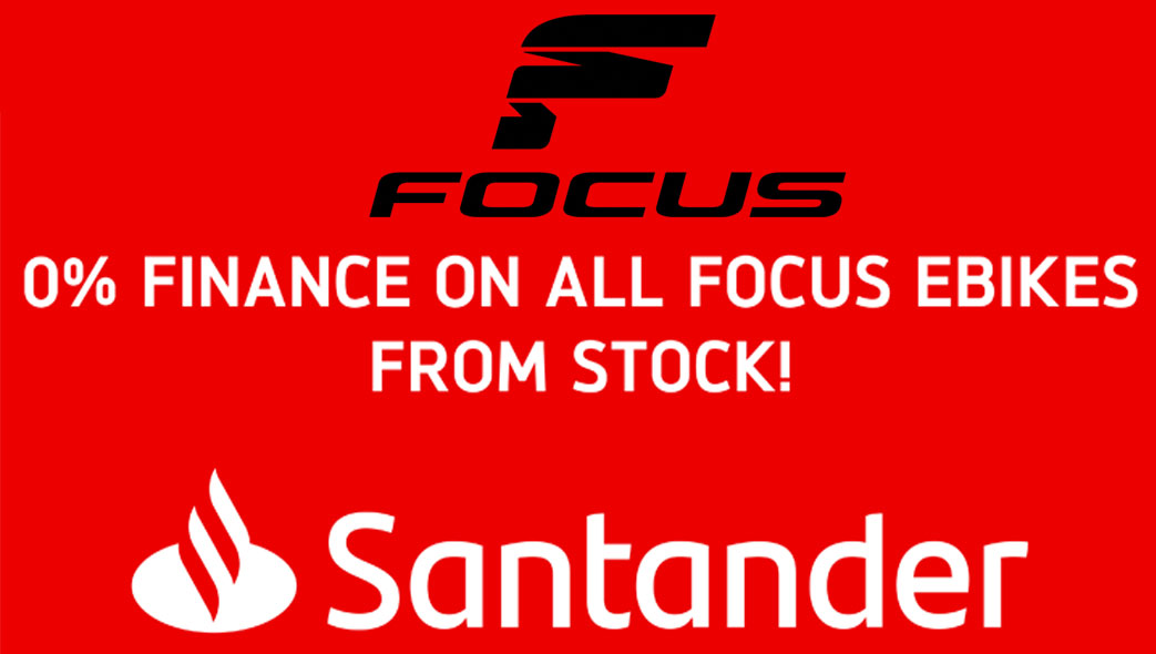 0% FINANCE OFFER ON ALL FOCUS EBIKES FROM STOCK - MAY 2023