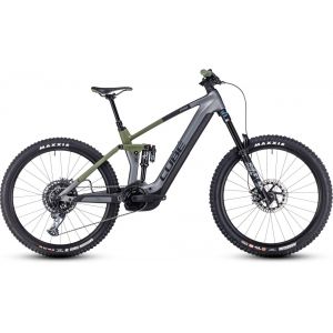 CUBE STEREO HYBRID 160 HPC TM 750 27.5 FLASHGREY/OLIVE - 2023