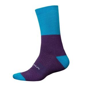 Endura BaaBaa Merino Winter Sock - Electric Blue