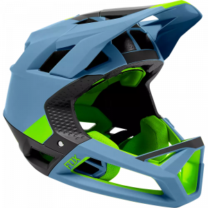 Fox Racing Proframe Blocked MTB Helmet - Dst Blue