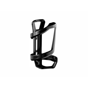 Bontrager Right Side Load Recycled Water Bottle Cage - Gloss Black / Dark Grey