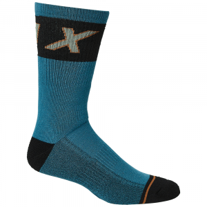 Fox 8" Winter Wool Sock - Slate Blue