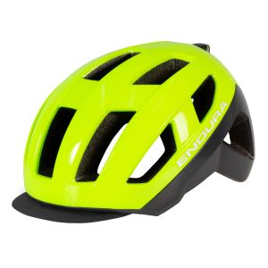 Endura Urban Luminite Cycle Helmet - Hi-Viz Yellow
