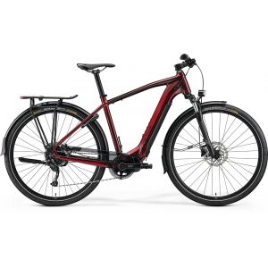 Merida eSPRESSO 400 EQ - BURGUNDY RED / BLACK - 2023