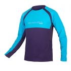 Endura MT500 Burner L/S MTB Jersey II - Electric Blue